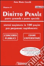 Diritto penale. Parte generale e parte speciale libro