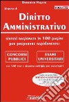 Diritto amministrativo libro di Pagano Domenico