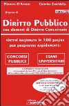 Diritto pubblico con elementi di diritto comunitario libro