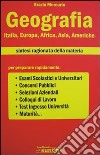 Geografia Italia, Europa, Africa, Asia, Americhe libro