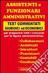 Assistenti e funzionari amministrativi libro di Aprea Marinella