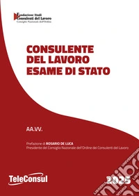 Consulente del lavoro. Esame di Stato libro