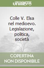 Colle V. Elsa nel medioevo. Legislazione, politica, società