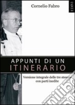 Appunti di un itinerario libro