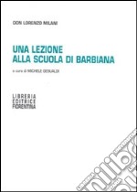 Una lezione alla scuola di Barbiana libro