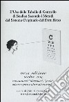 L'uso delle tabelle di controllo di Snellen secondo i metodi del sistema originario del dott. Bates libro di Gatti R. G. (cur.)