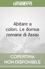 Abitare a colori. Le domus romane di Assisi libro