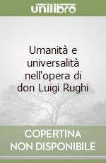 Umanità e universalità nell'opera di don Luigi Rughi