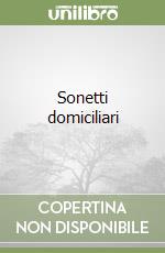 Sonetti domiciliari libro