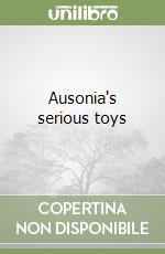 Ausonia's serious toys libro