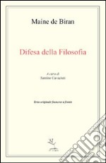 Difesa della filosofia