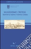 Manierismo cretese libro