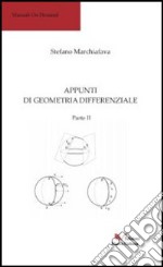 Appunti di geometria differenziale. Parte II (2) libro