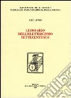 Glossario dell'elettricismo settecentesco libro