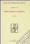 Voci di lingua parlata libro