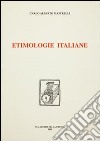 Etimologie italiane libro