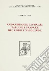 Concordanze lessicali italiane e francesi del Codice Napoleone libro