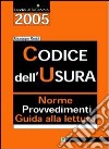 Codice dell'usura libro