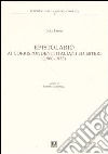 Epistolario ai corrispondenti italiani ed esteri (1900-1935) libro
