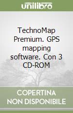 TechnoMap Premium. GPS mapping software. Con 3 CD-ROM