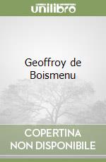 Geoffroy de Boismenu libro