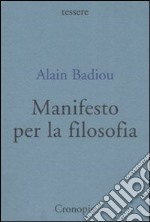 Manifesto per la filosofia libro