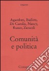 Comunità e politica libro