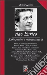 Ciao Enrico libro