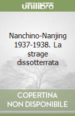 Nanchino-Nanjing 1937-1938. La strage dissotterrata libro