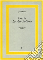 I testi de La vita italiana libro