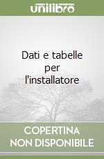 Dati e tabelle per l'installatore libro