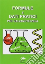 Formule e dati pratici per galvanotecnica libro