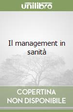 Il management in sanità