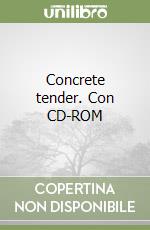 Concrete tender. Con CD-ROM