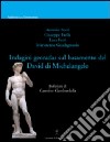 Indagini sul basamento del David di Michelangelo libro