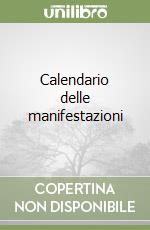 Calendario delle manifestazioni libro