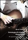 Antologia di chitarra finger style. White gospel e musica contemporanea libro di Sparacio Mimmo