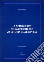 Le determinanti della crescita per via esterna delle imprese libro