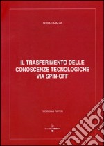 Il trasferimento delle conoscenze via spin off libro