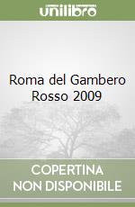 Roma del Gambero Rosso 2009 libro