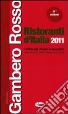 Ristoranti d'Italia del Gambero Rosso 2011 libro