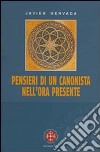 Pensieri di un canonista nell'ora presente libro