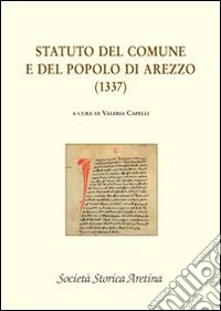 Statuto del comune e del popolo di Arezzo (1337)