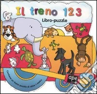 Il treno 123. Libro-puzzle