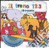 Il treno 123. Libro-puzzle libro