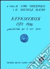 Effemeridi geocentriche 1582-1700. Geocentriche per le ore zero libro