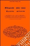 Effemeridi geocentriche 1920-2000. Geocentriche per le ore zero libro