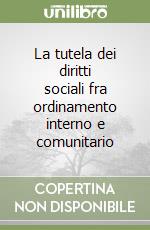 La tutela dei diritti sociali fra ordinamento interno e comunitario libro