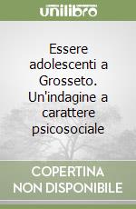 Essere adolescenti a Grosseto. Un'indagine a carattere psicosociale libro