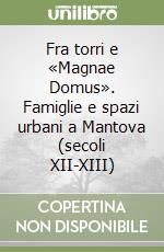 Fra torri e «Magnae Domus». Famiglie e spazi urbani a Mantova (secoli XII-XIII) libro